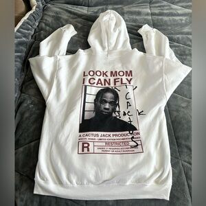 1 of 1 Travis Scott Look Mom I Can Fly Mugshot Hoodie
